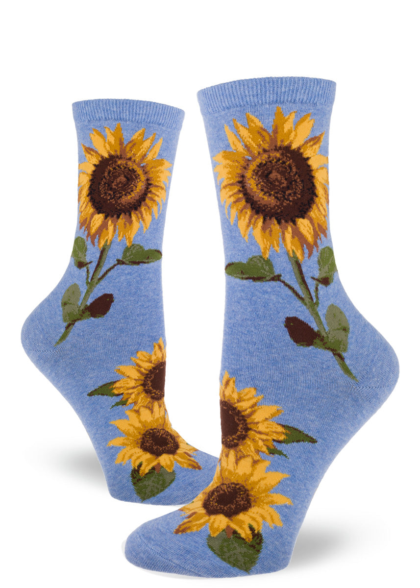 Modsocks {SUNFLOWER} knee high + women's/men's crew