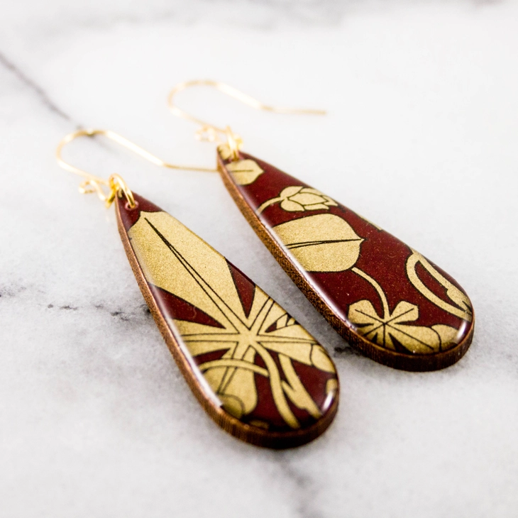 No Man's Land {TEARDROP EARRINGS}