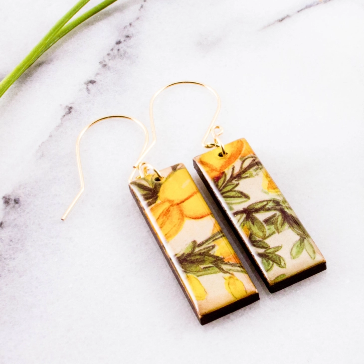 No Man's Land {RECTANGLE EARRINGS}