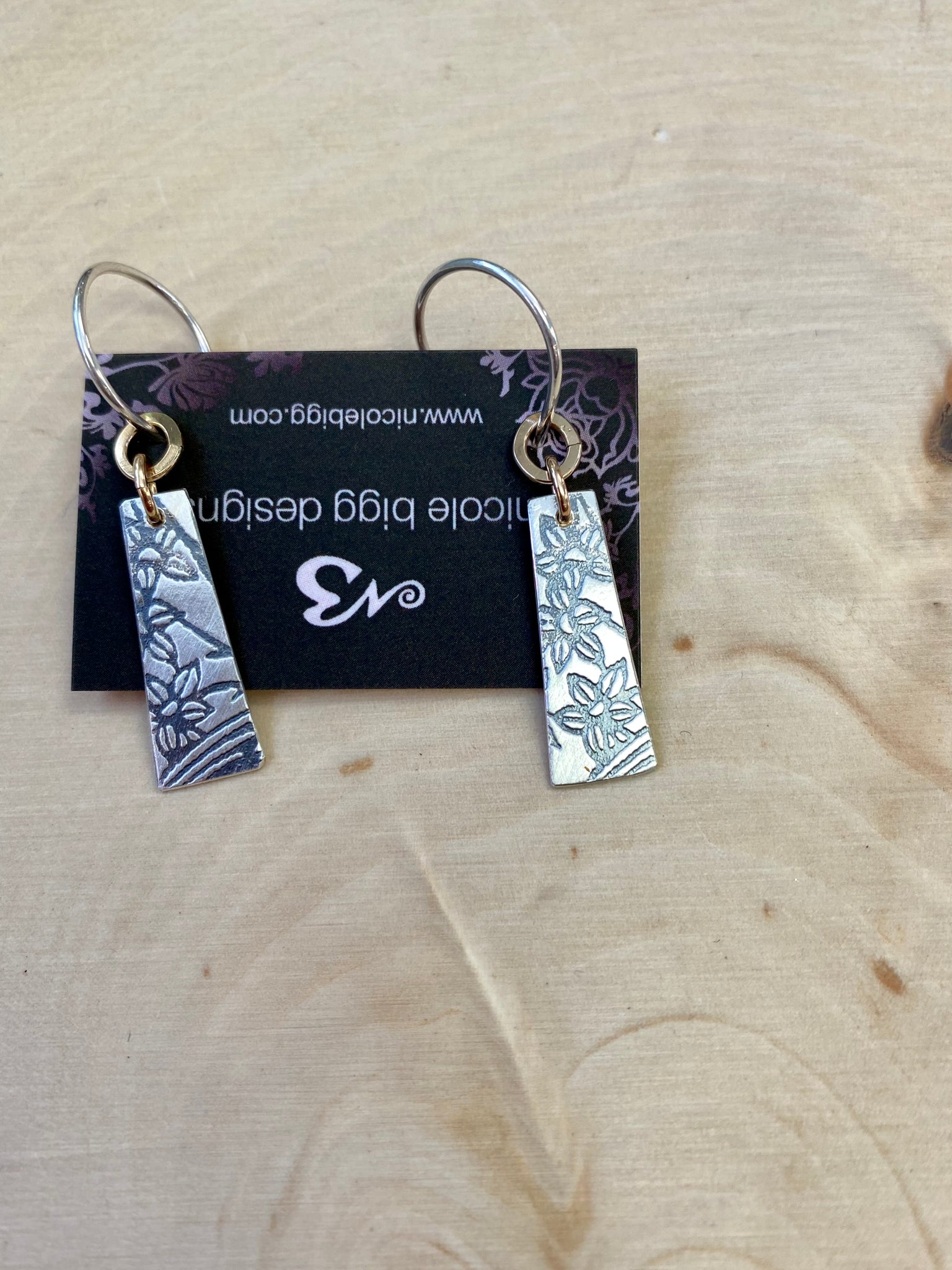 Nicole Bigg {HANAKO EARRINGS SILVER}