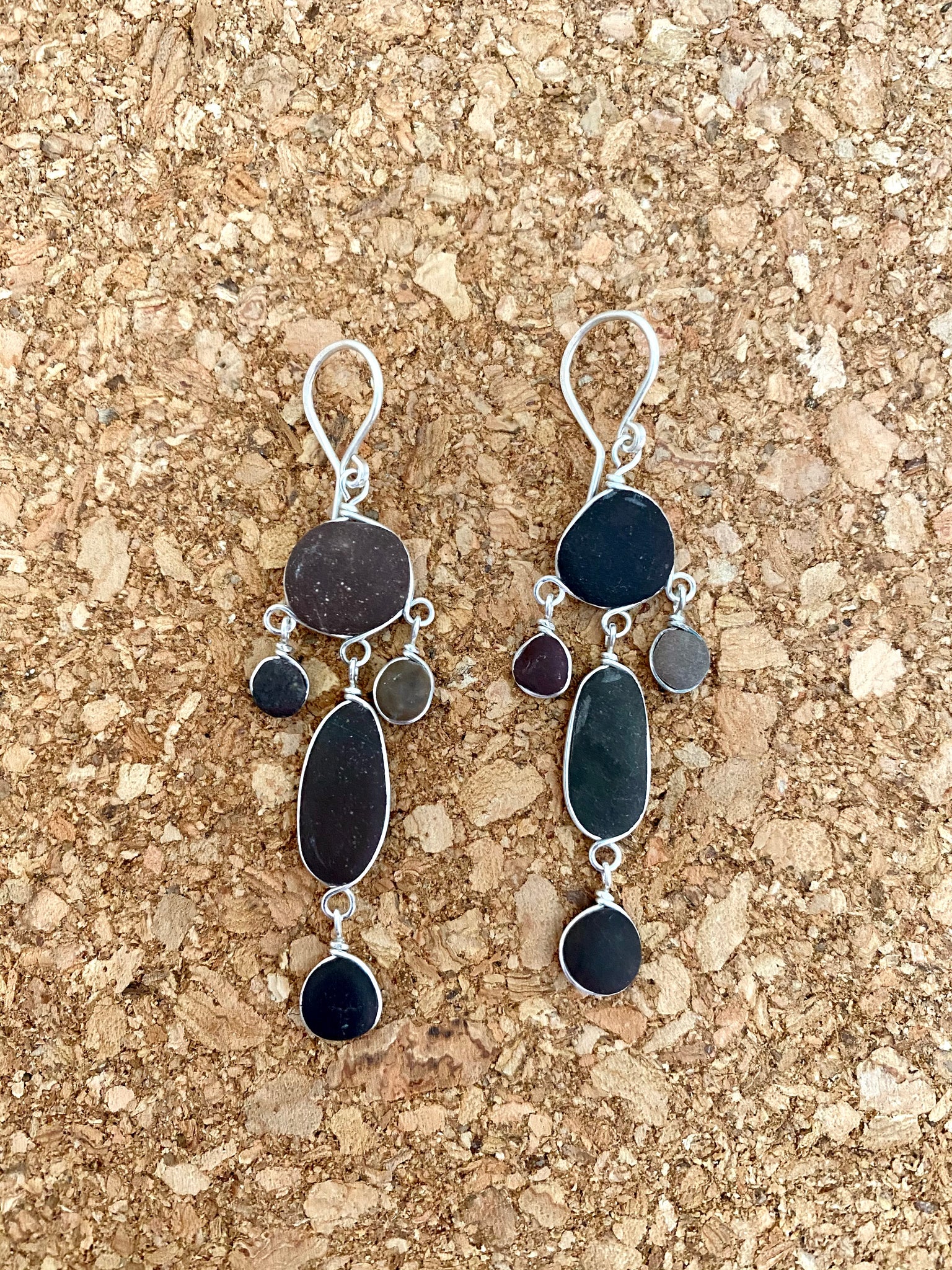 Atemba {5 STONE EARRINGS}