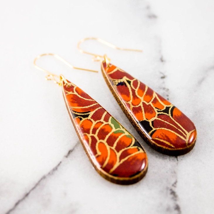 No Man's Land {TEARDROP EARRINGS}