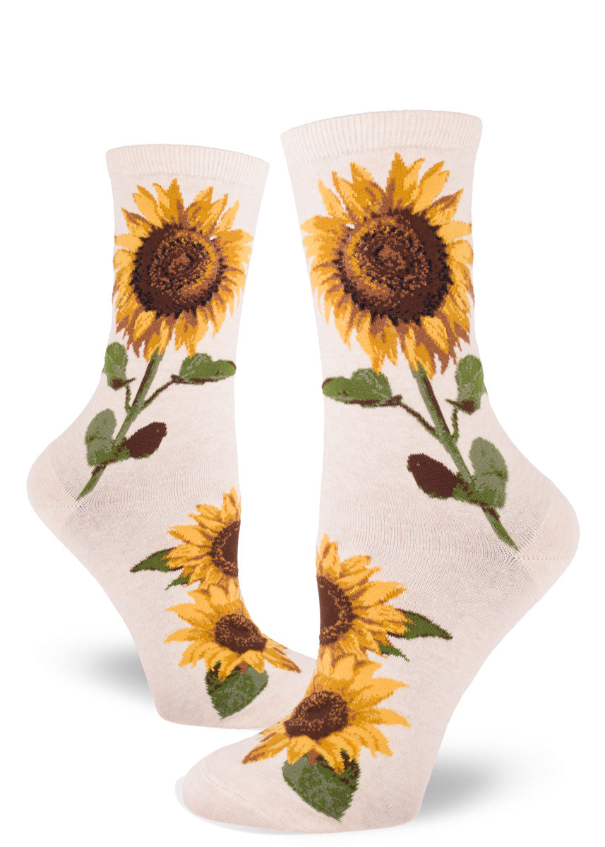 Modsocks {SUNFLOWER} knee high + women's/men's crew