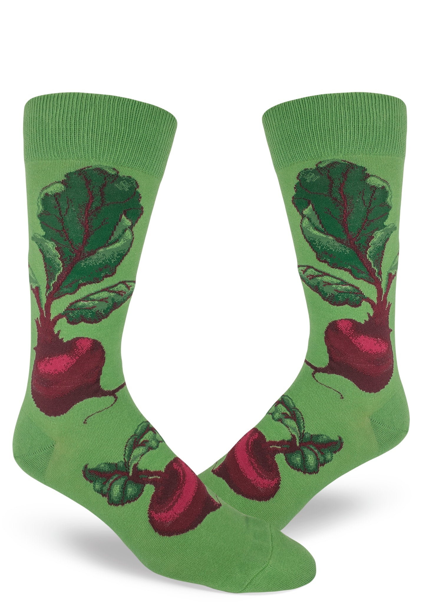Modsocks {BEETS} knee high + men's crew