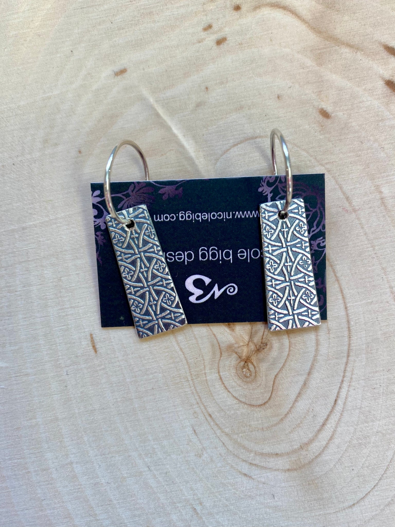Nicole Bigg {SAKURA EARRINGS SILVER}