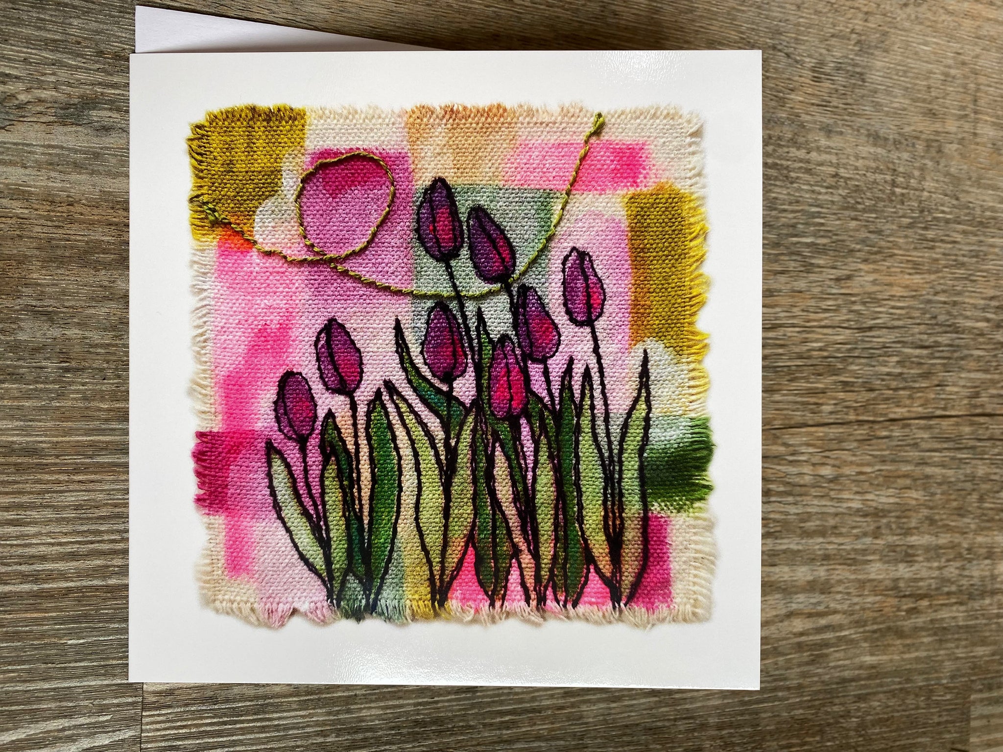 Linda McBain Cuyler {SQUARE CARDS} Flowers