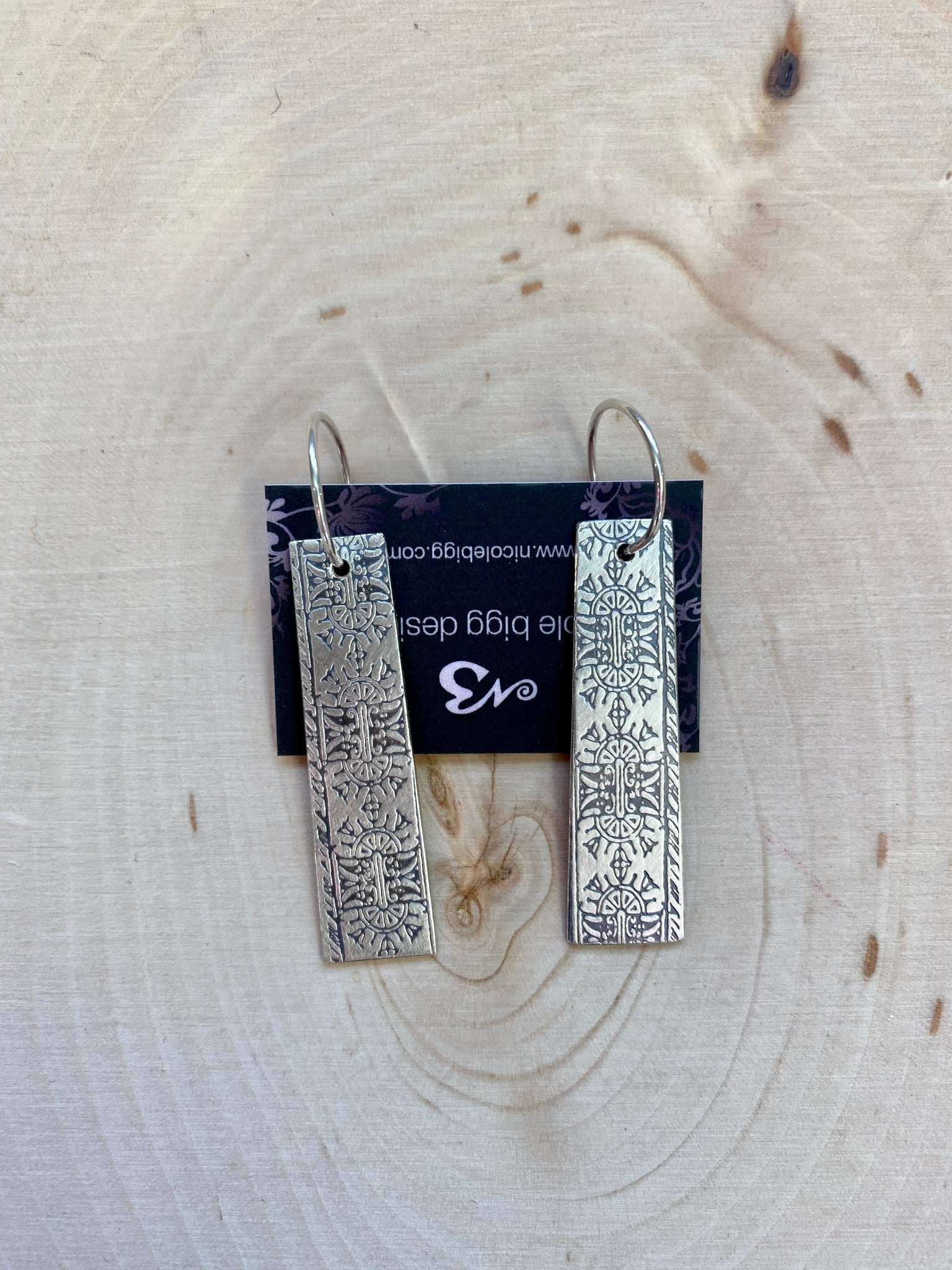 Nicole Bigg {SAKURA EARRINGS SILVER}