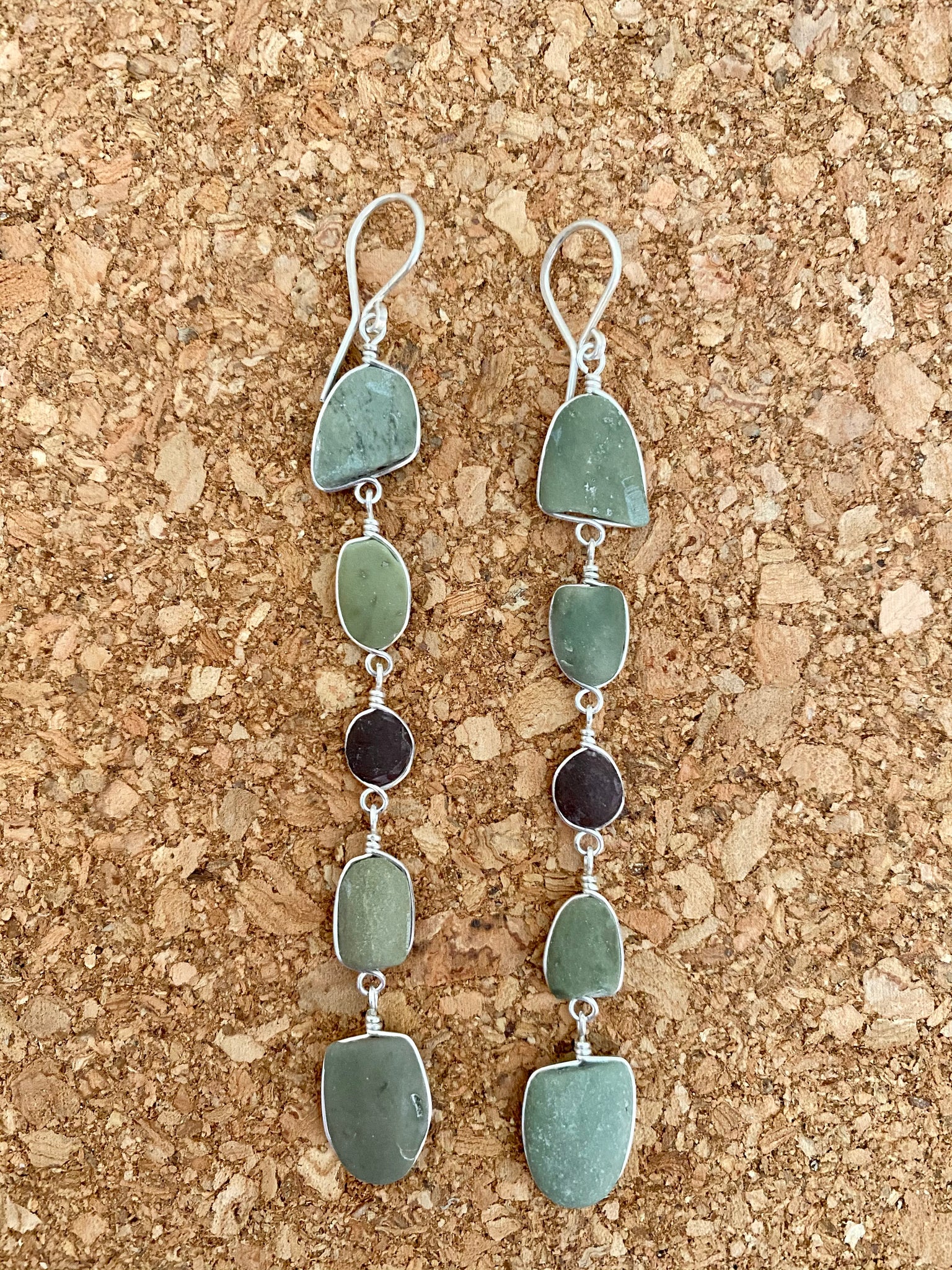 Atemba {5 STONE EARRINGS}