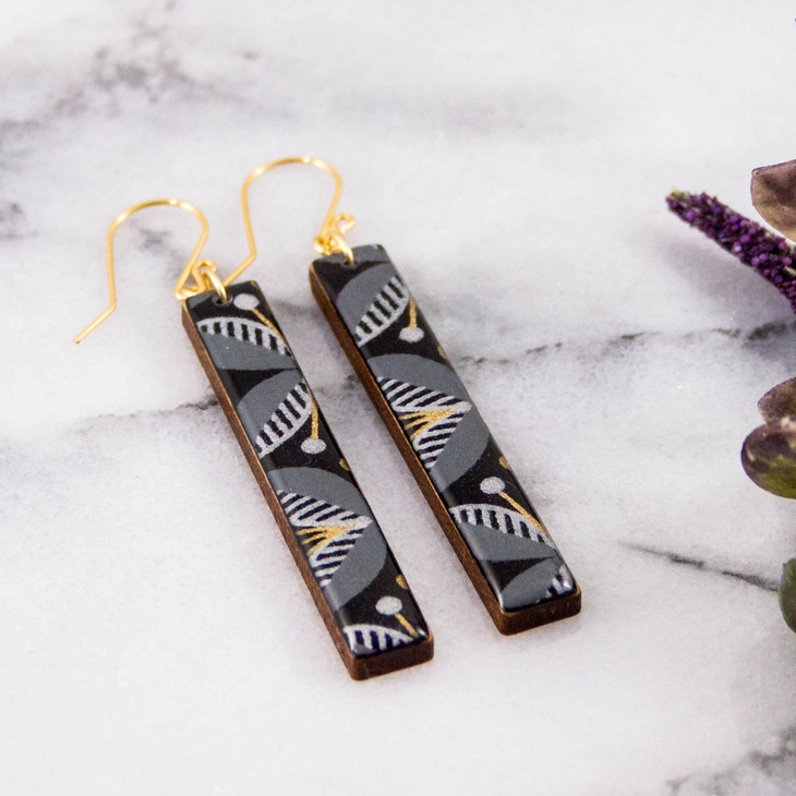 No Man's Land {BAR EARRINGS}
