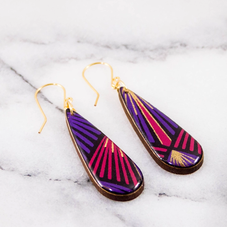 No Man's Land {TEARDROP EARRINGS}