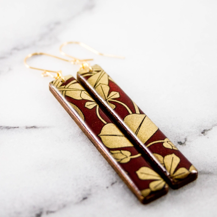 No Man's Land {BAR EARRINGS}