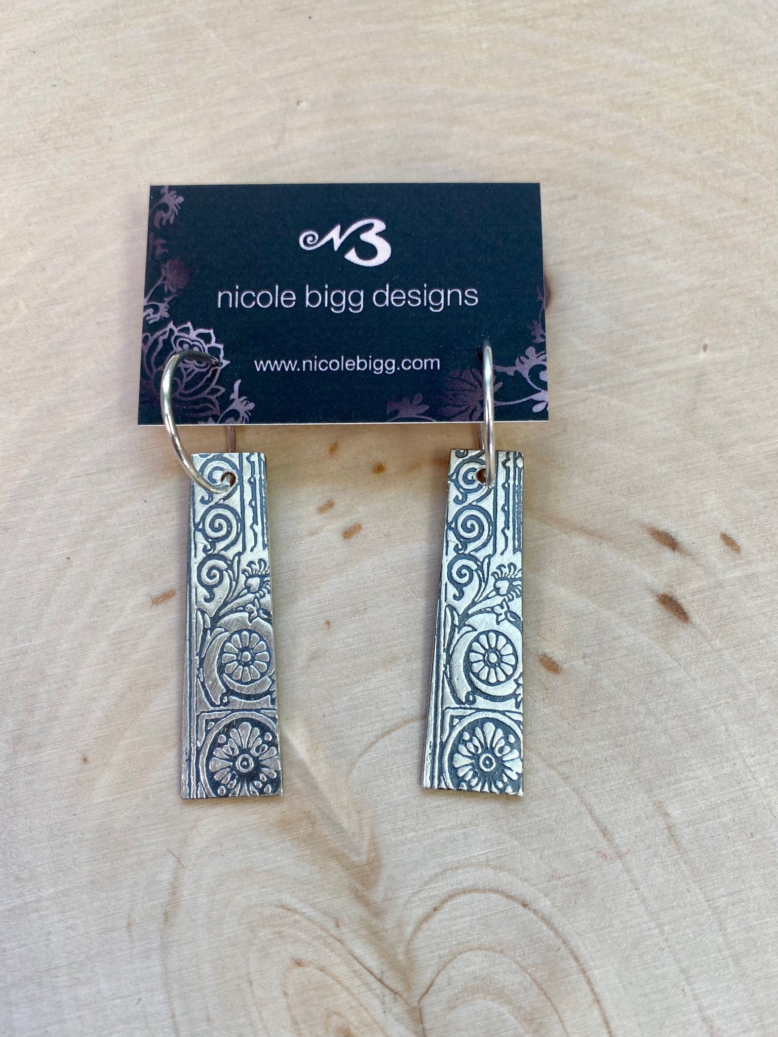Nicole Bigg {SAKURA EARRINGS SILVER}