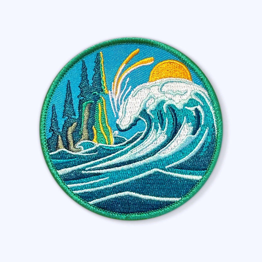 Bough & Antler {EMBROIDERED PATCH}