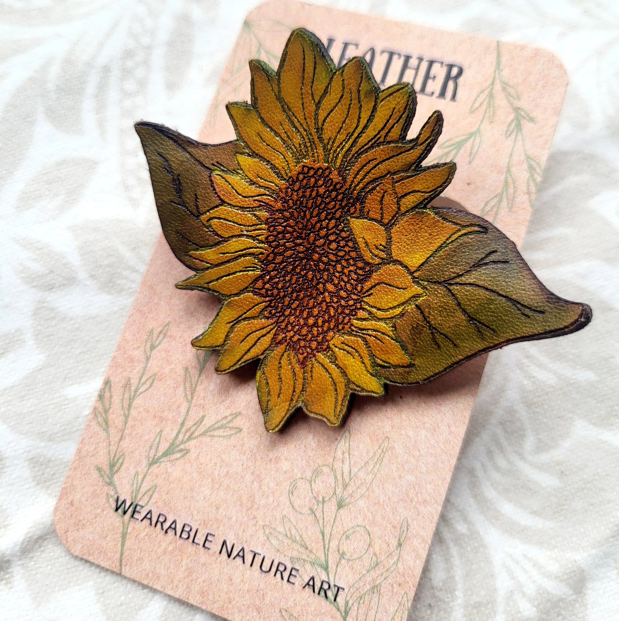 Wyrd & Witchy Leather Art {PINS}