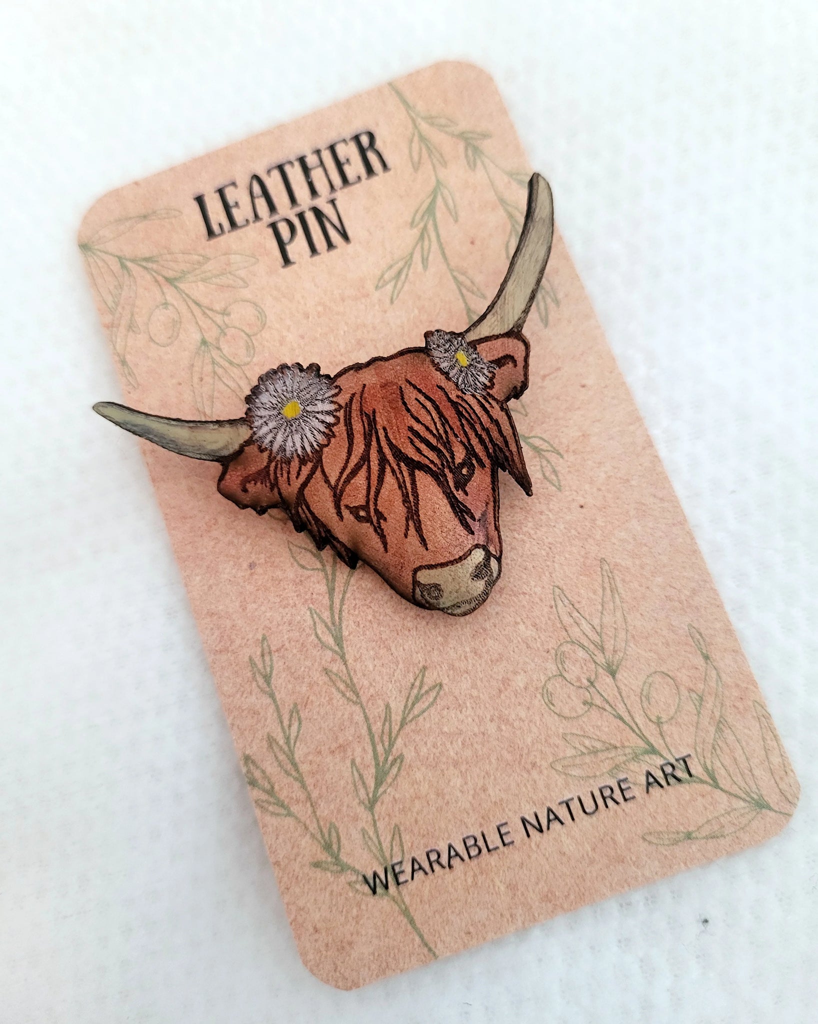 Wyrd & Witchy Leather Art {PINS}