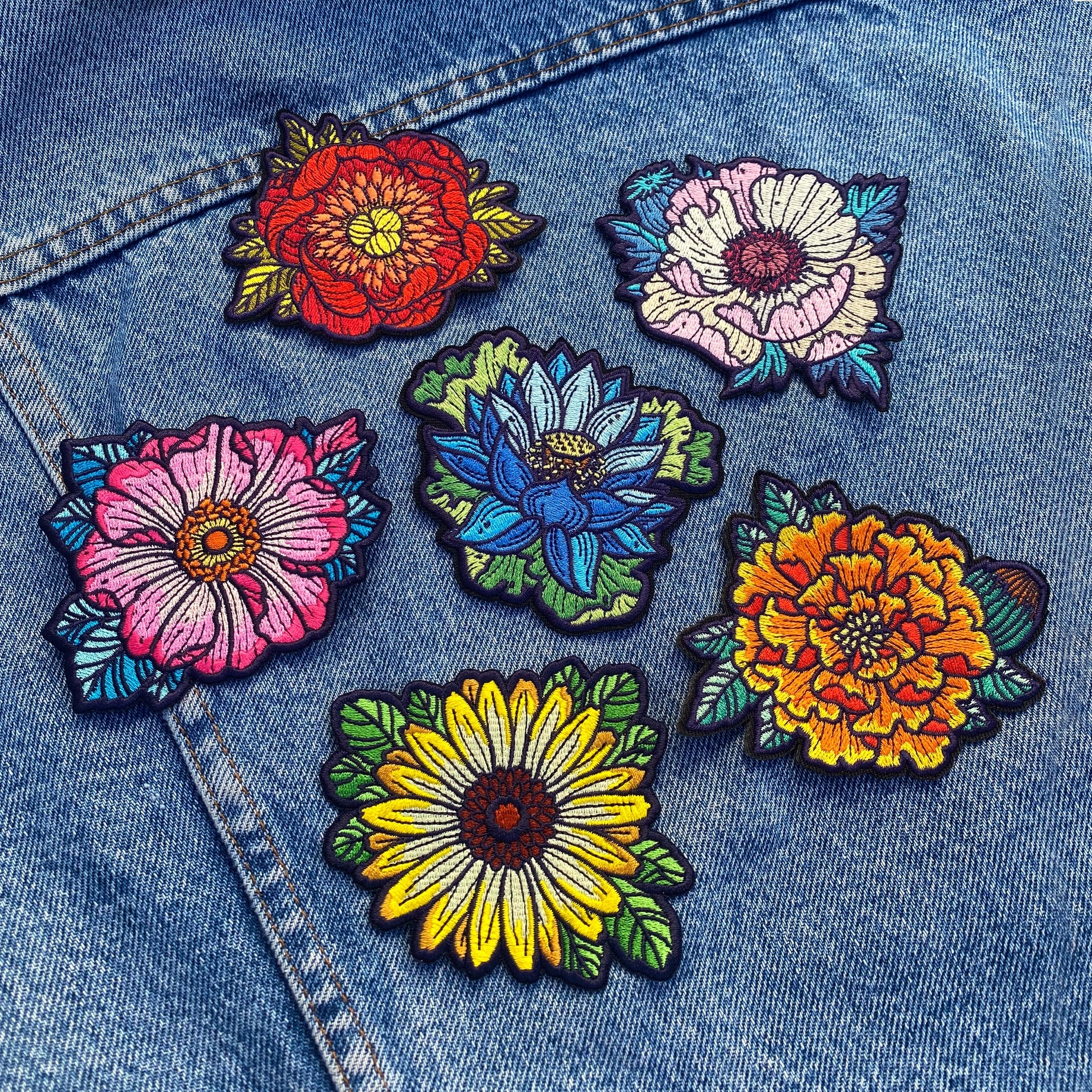 Kate O'Hara {EMBROIDERED PATCH}