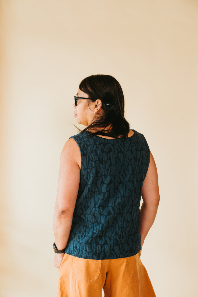 Nadia {VEST} jacquard