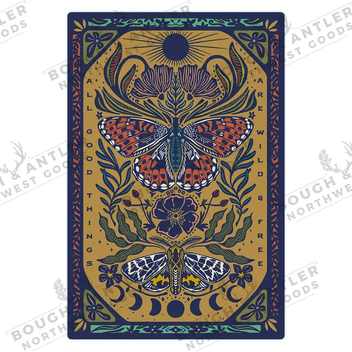 Bough & Antler {STICKER}