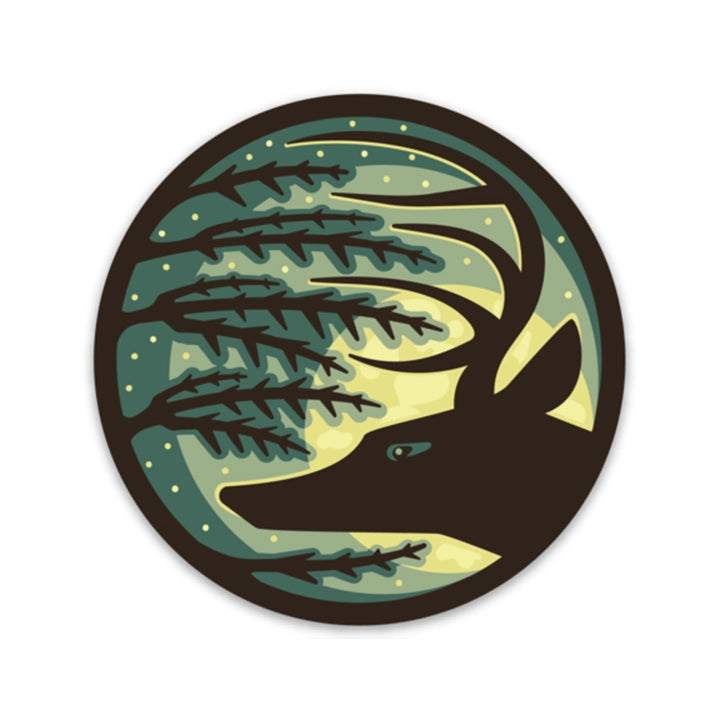 Bough & Antler {STICKER}