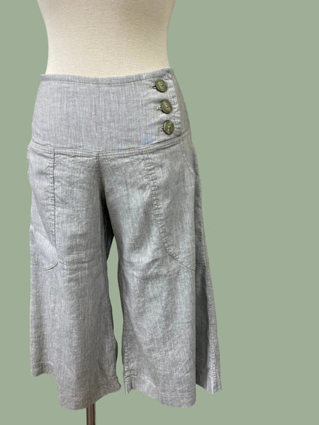 Bella Victoria CAPRI {LINEN/VISCOSE} sage/white