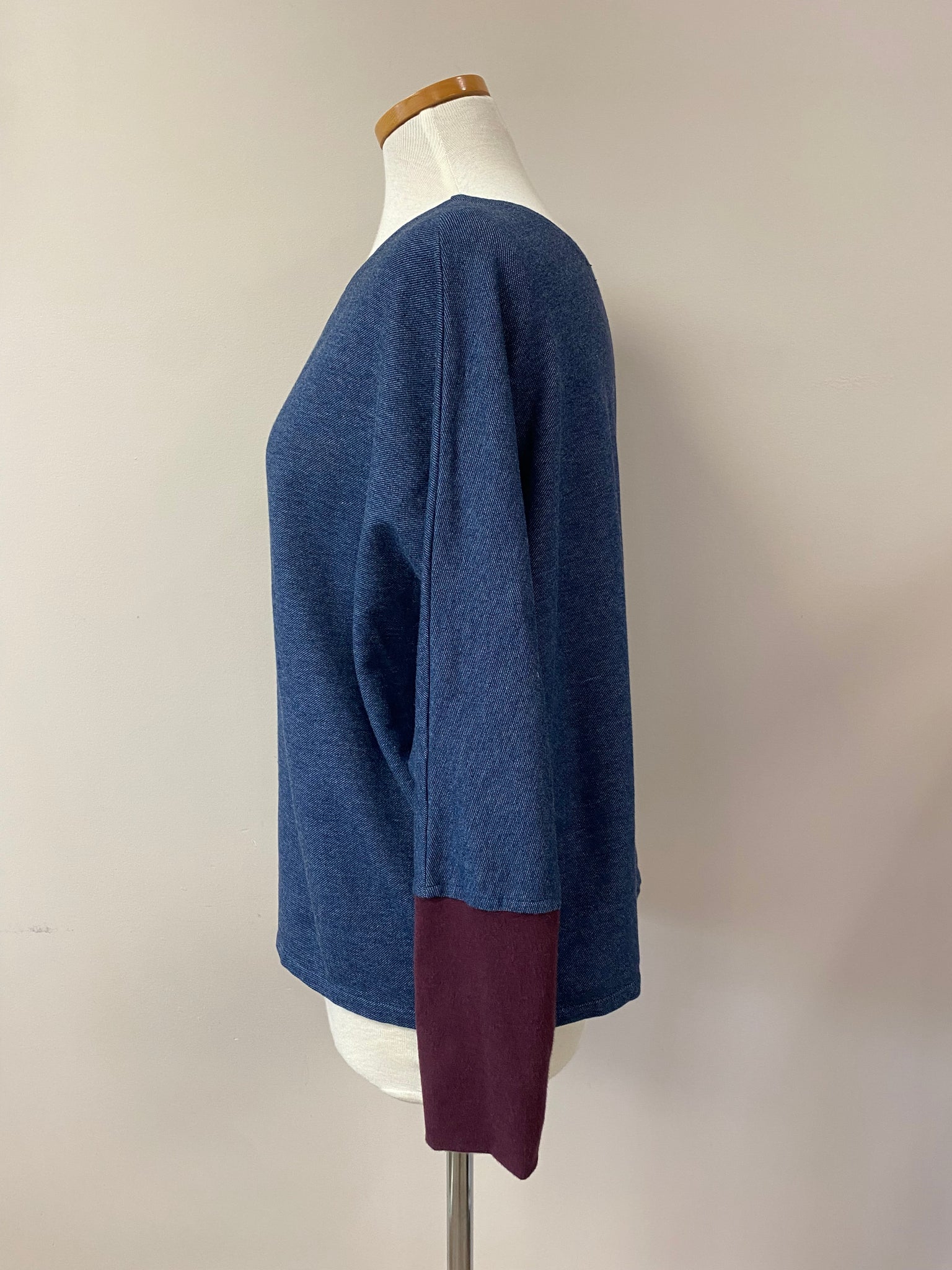 Angie {SWEATER} denim knit