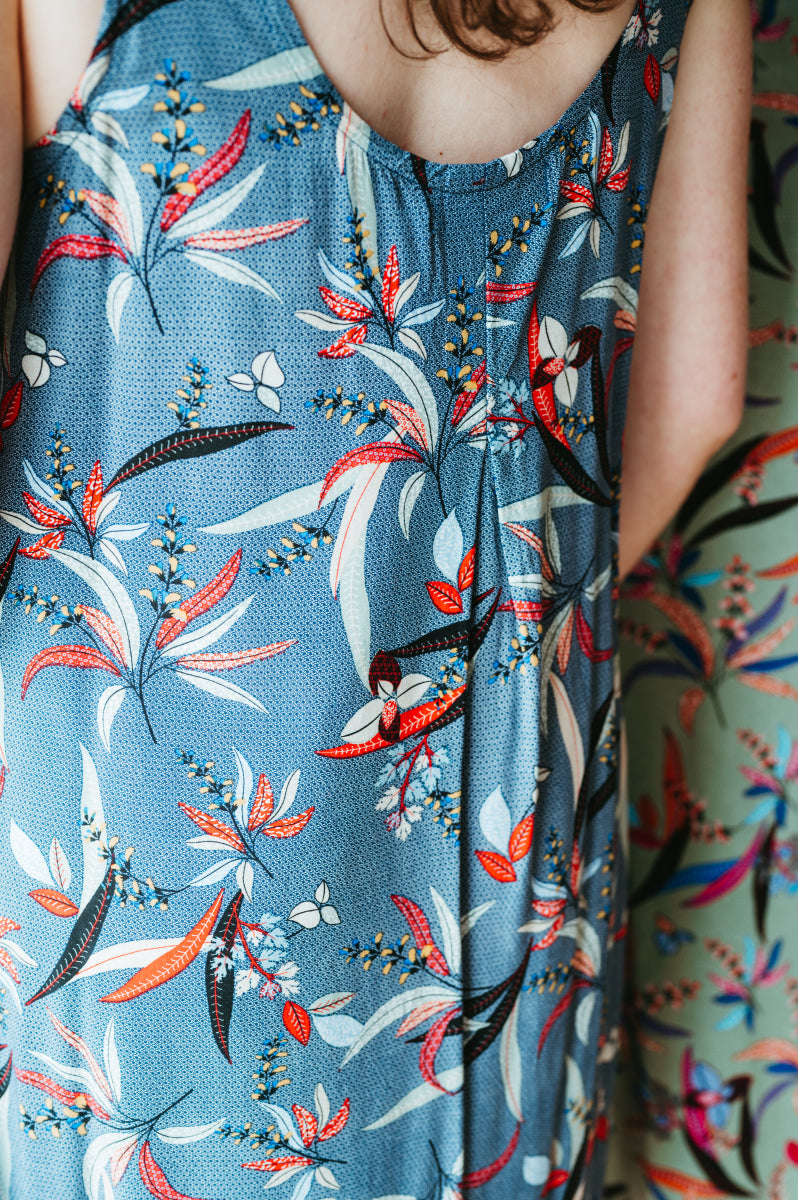 Christene {TUNIC w/pockets} Rayon Print