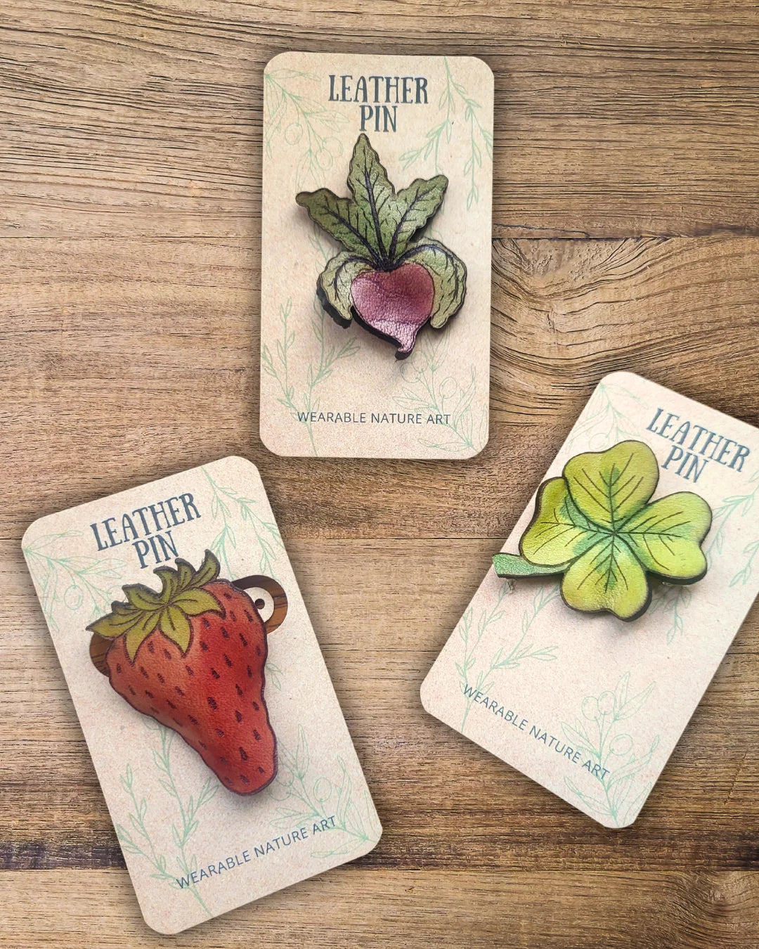 Wyrd & Witchy Leather Art {PINS}