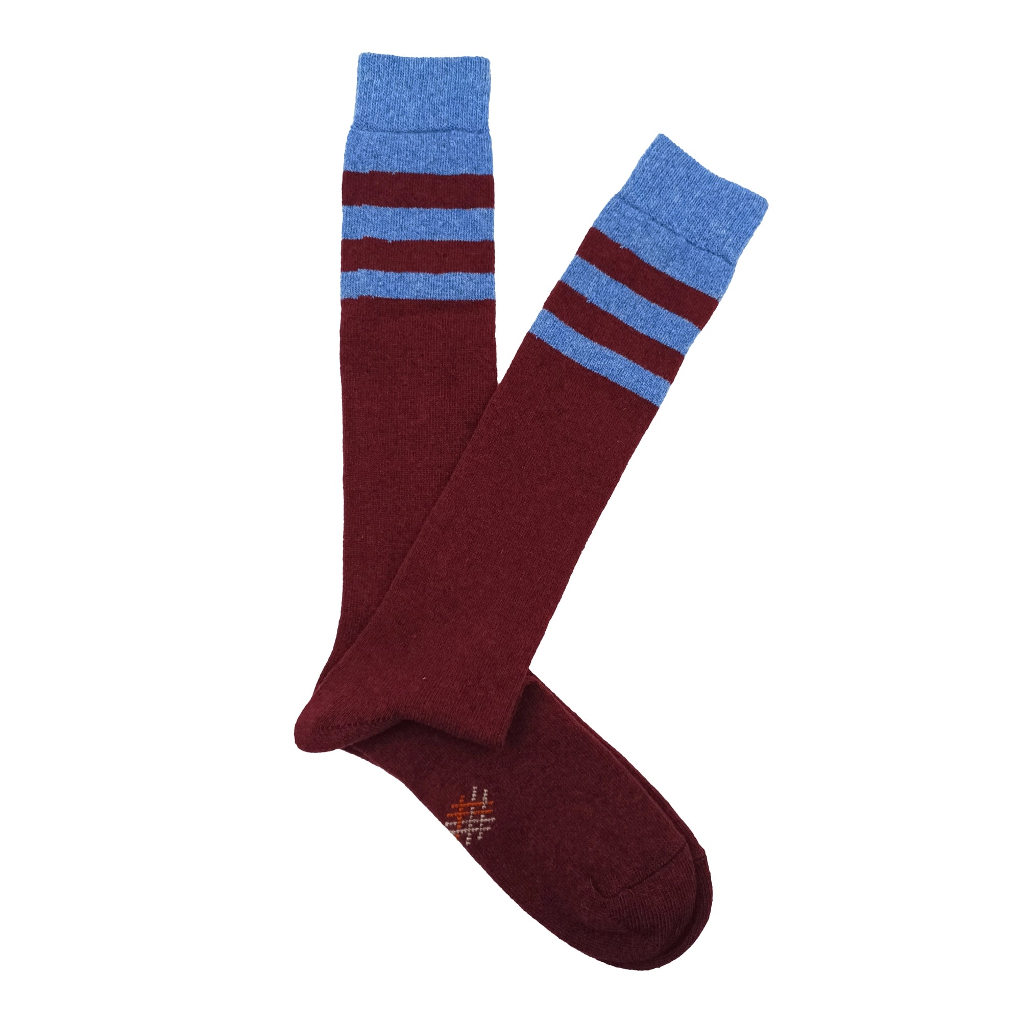 MissCalcetin {WOOL} Knee High STRIPE CUFF