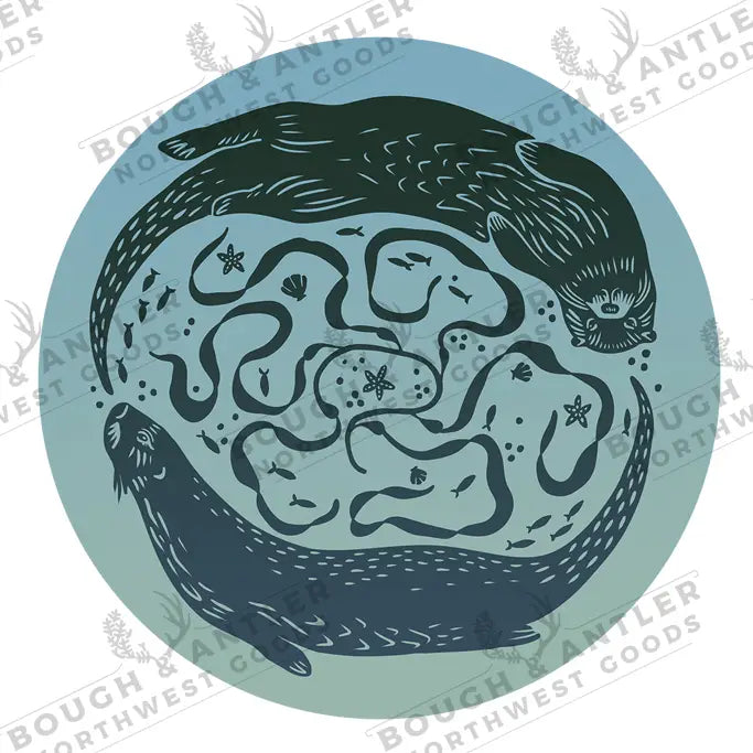 Bough & Antler {STICKER}