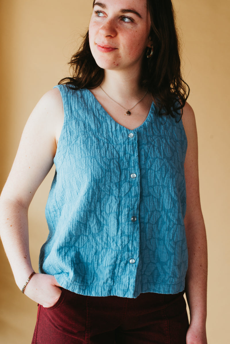 Nadia {VEST} jacquard
