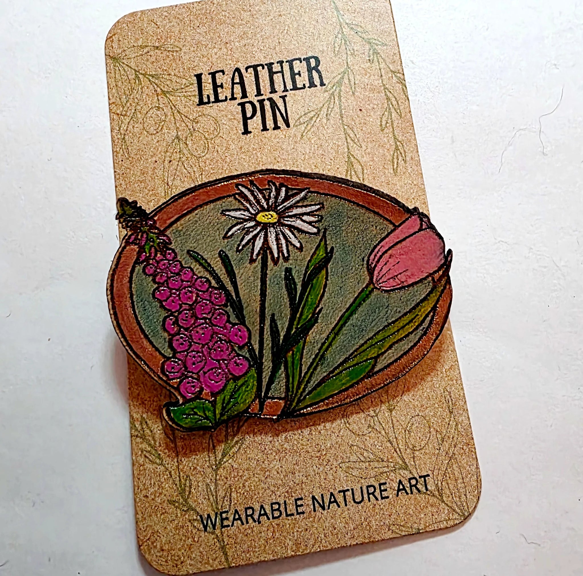 Wyrd & Witchy Leather Art {PINS}