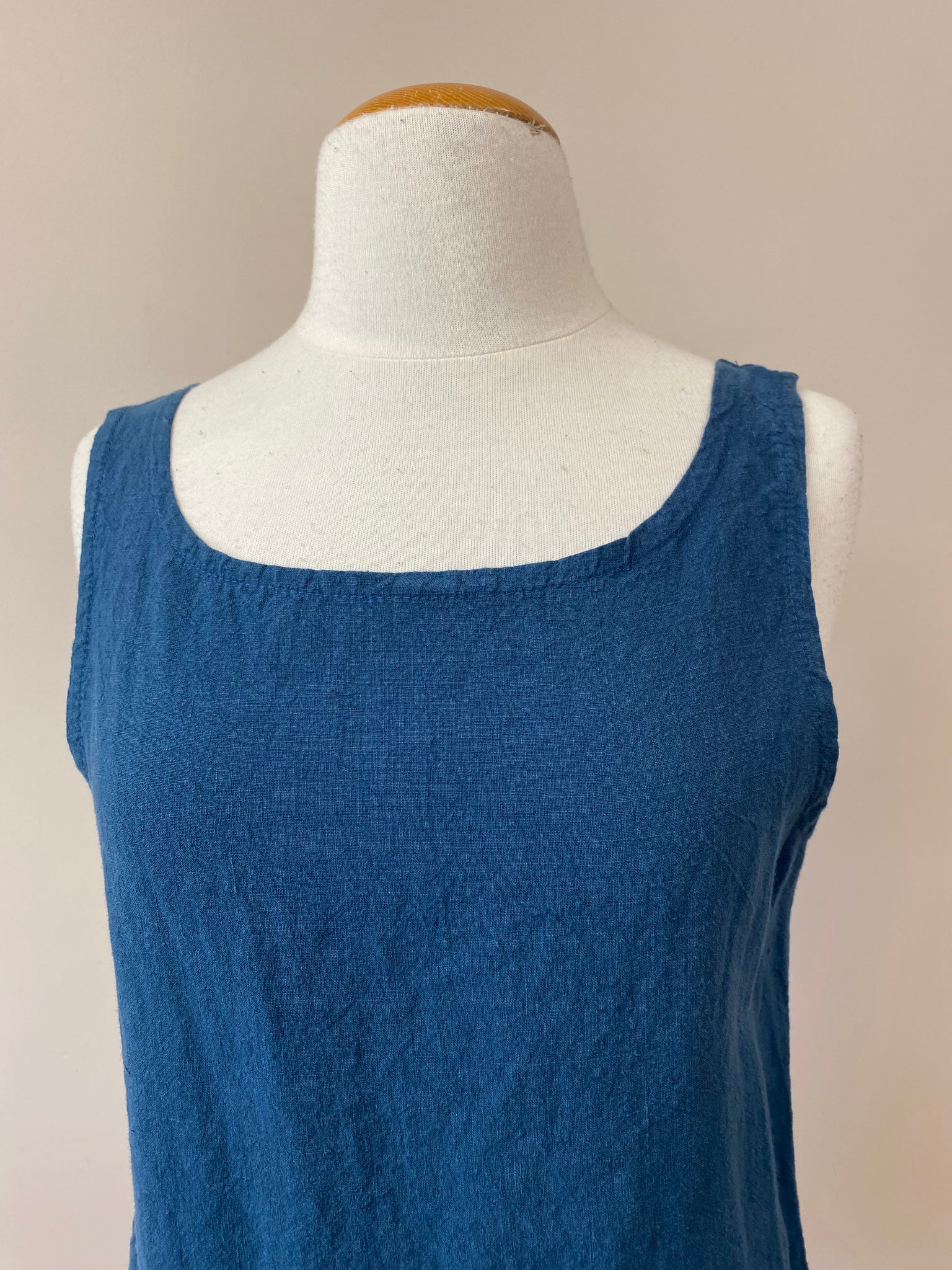 Christene {CROP TANK} Linen