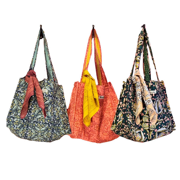 Handker Bandanas {QUILTED TOTE}