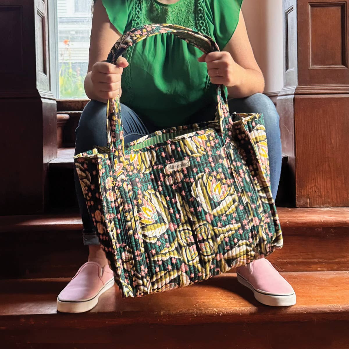 Handker Bandanas {QUILTED TOTE}