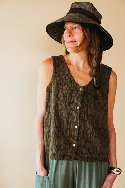 Nadia {VEST} jacquard