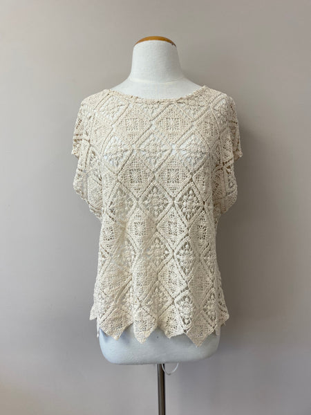 Melissa {TOP} crochet lace