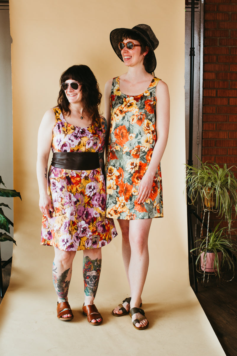 Lena {DRESS} cotton sateen