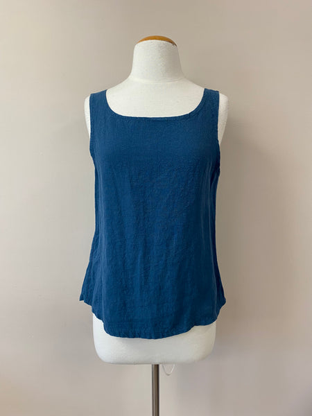 Christene {CROP TANK} Linen