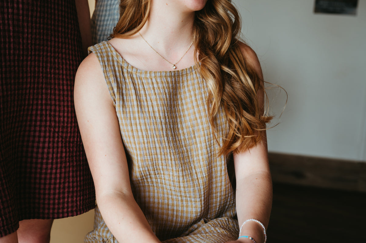 Christene {TUNIC w/pockets} double gauze