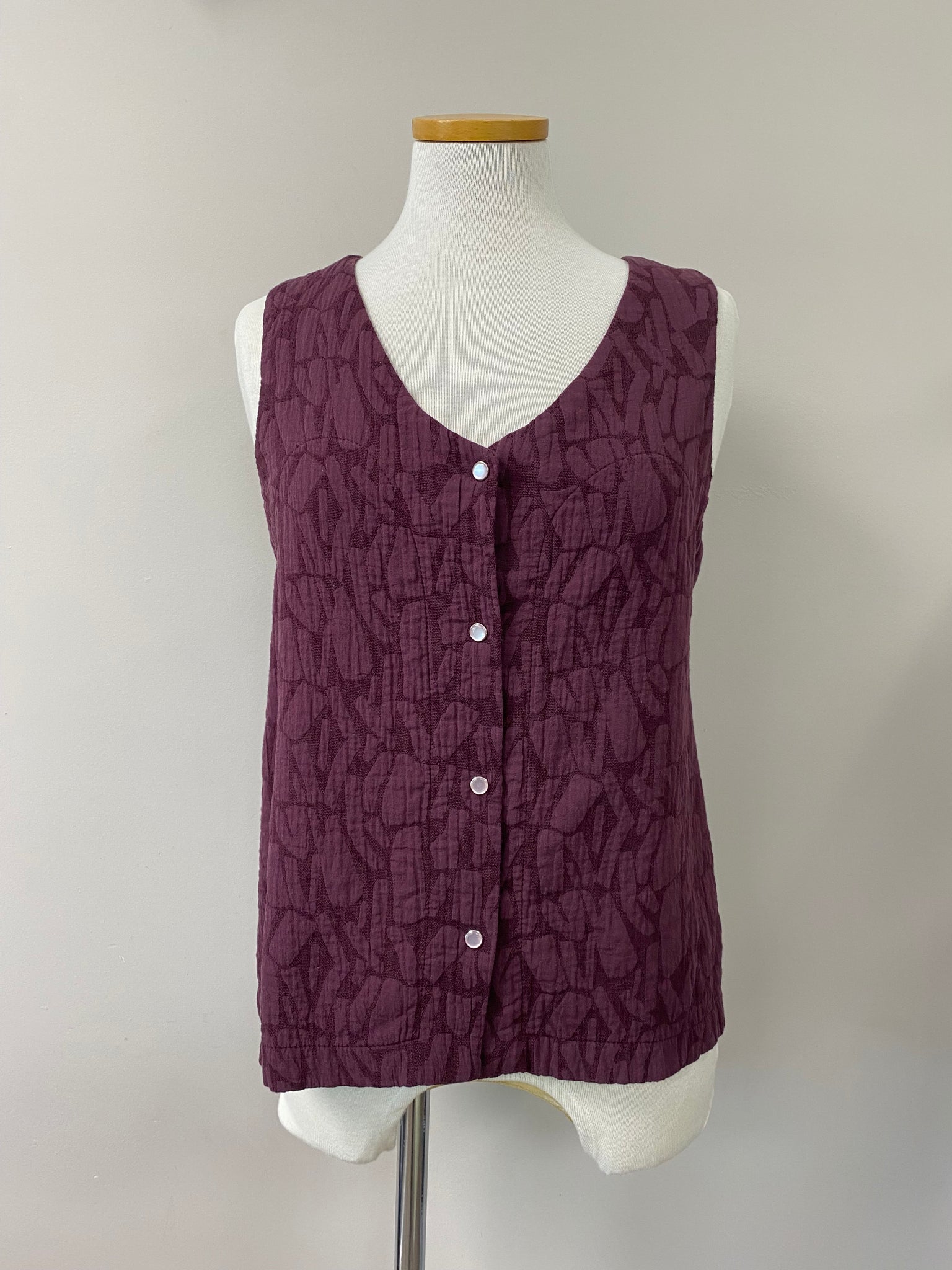 Nadia {VEST} jacquard
