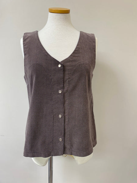 Nadia {VEST} velveteen