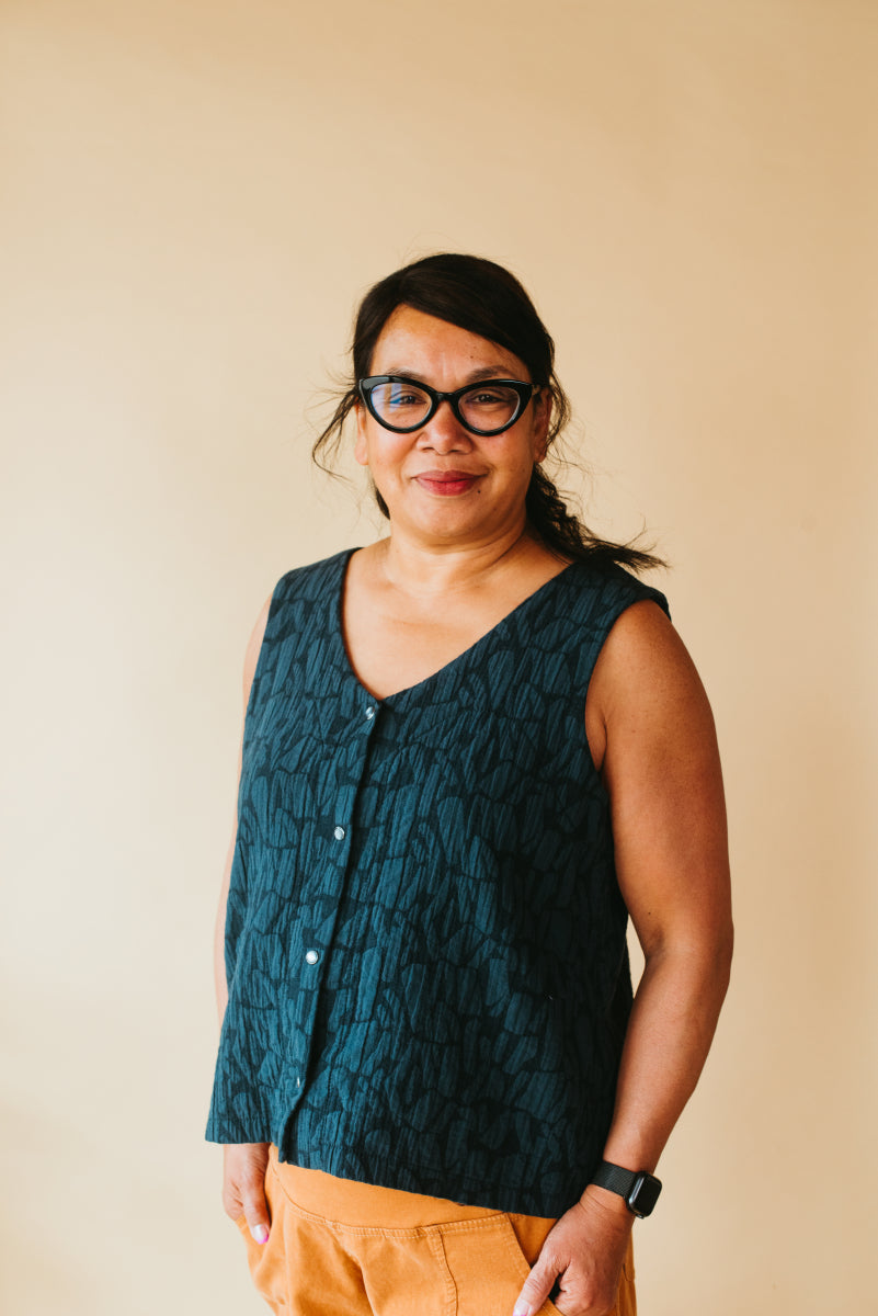 Nadia {VEST} jacquard