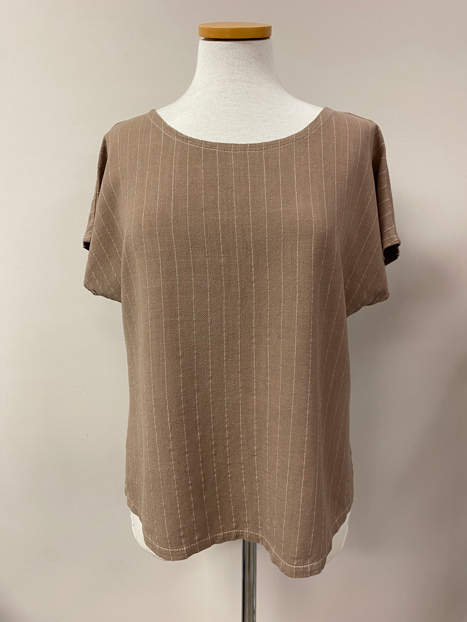 Maria Top {PINSTRIPE}