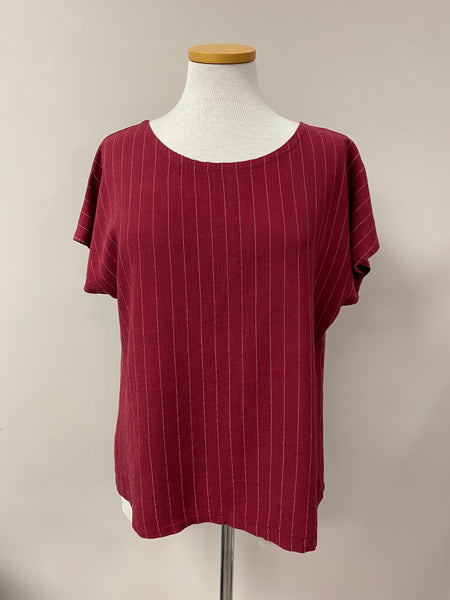 Maria Top {PINSTRIPE}