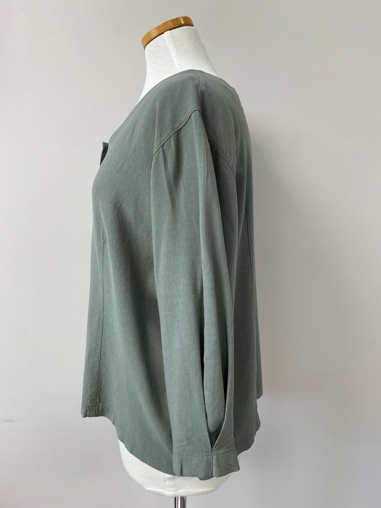 Kari {BLOUSE} viscose/linen