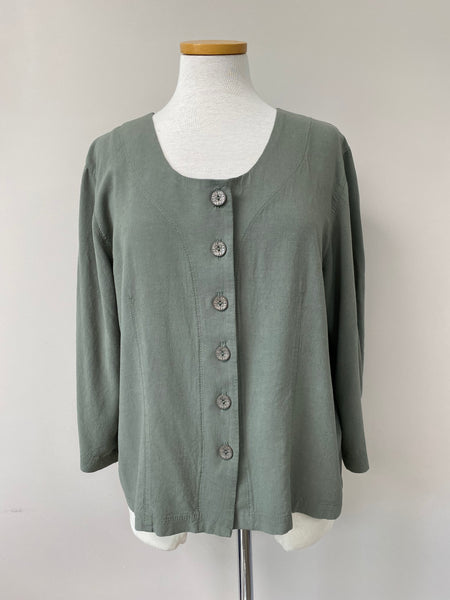 Kari {BLOUSE} viscose/linen