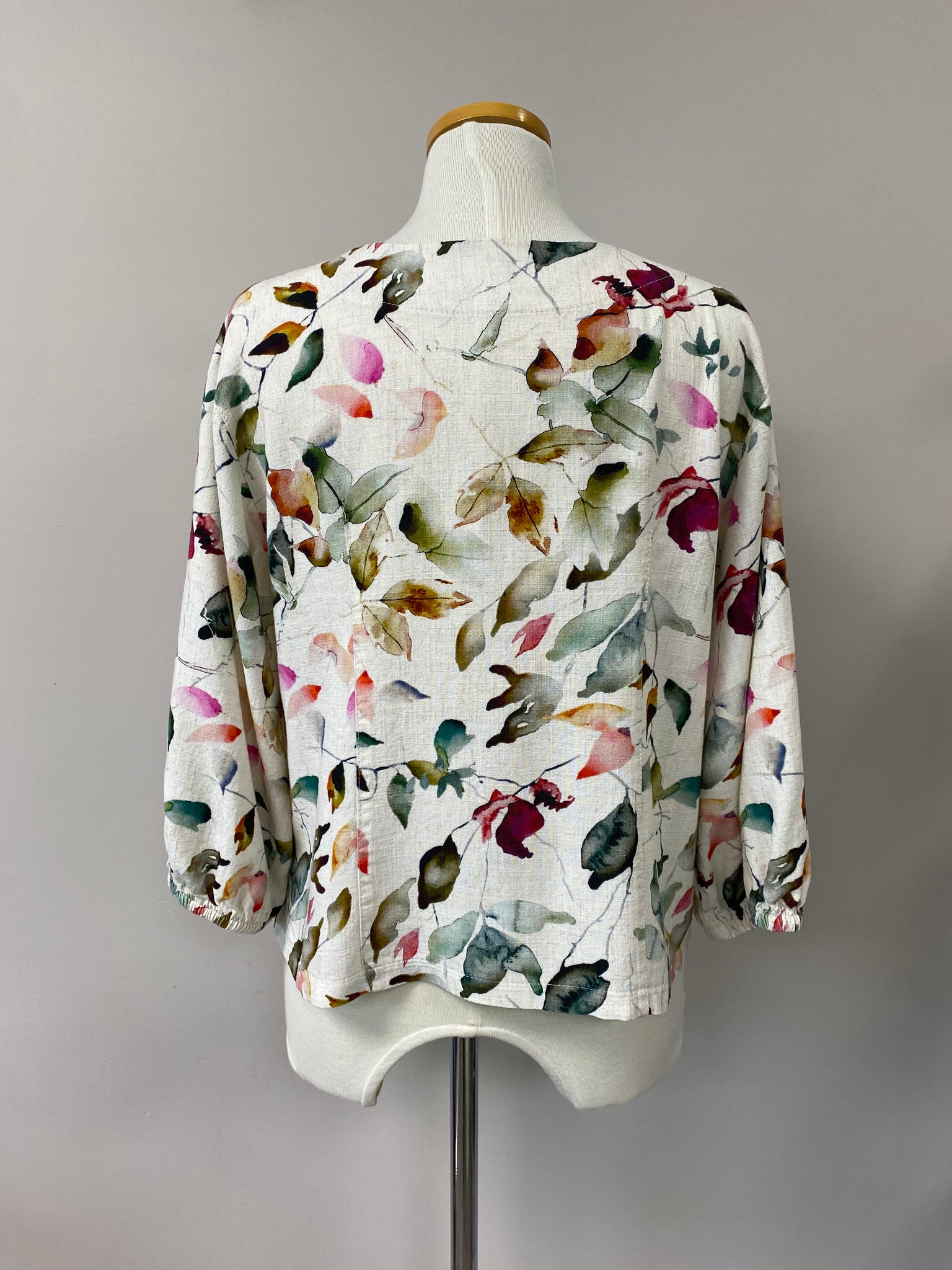 Kari {BLOUSE} viscose linen