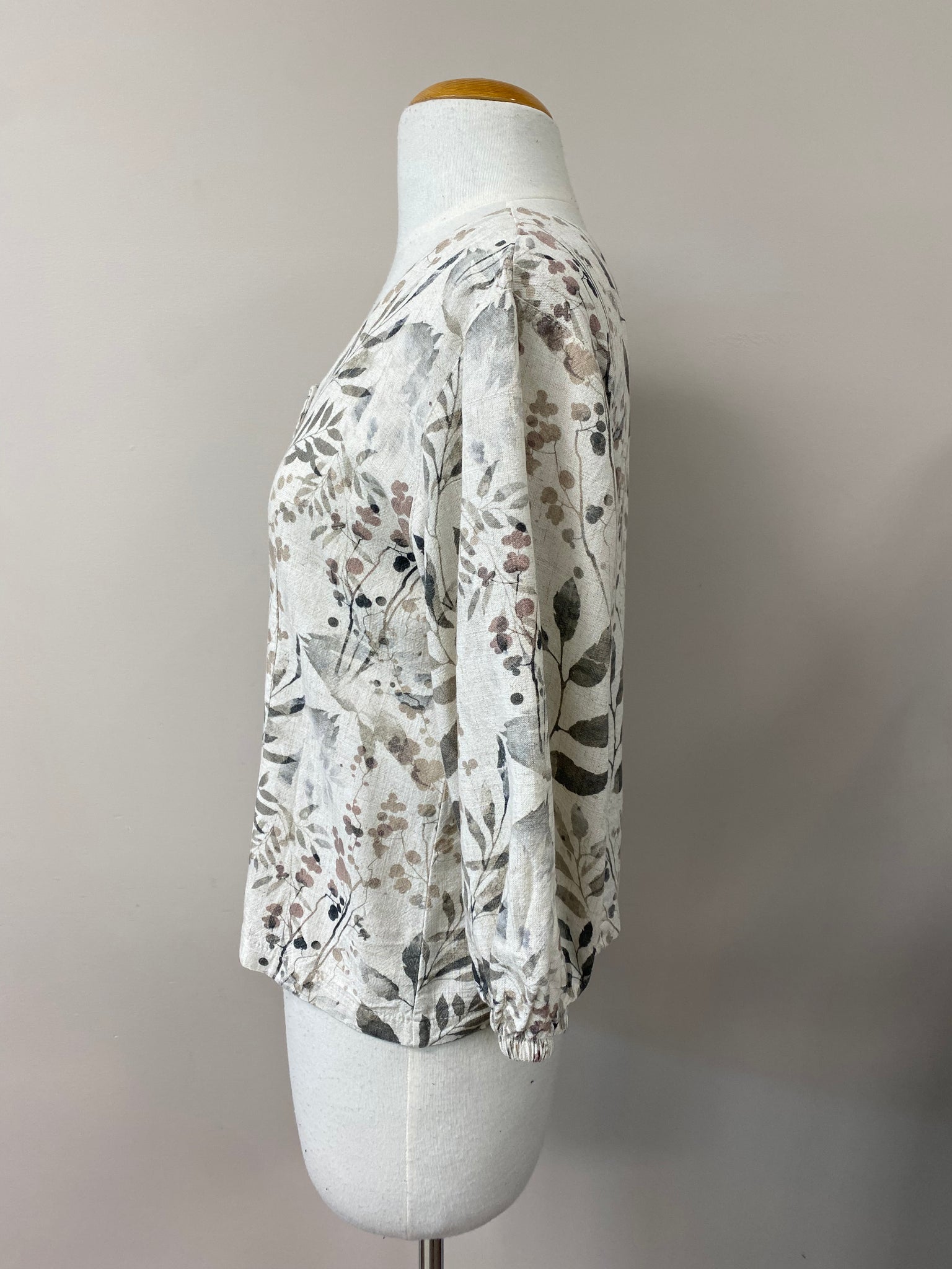 Kari {BLOUSE} viscose linen