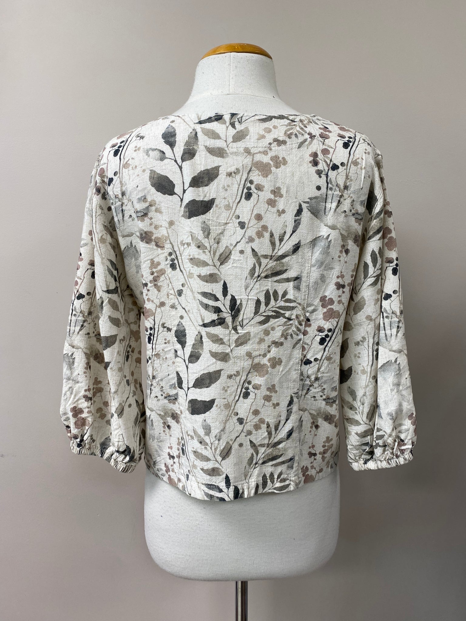 Kari {BLOUSE} viscose linen