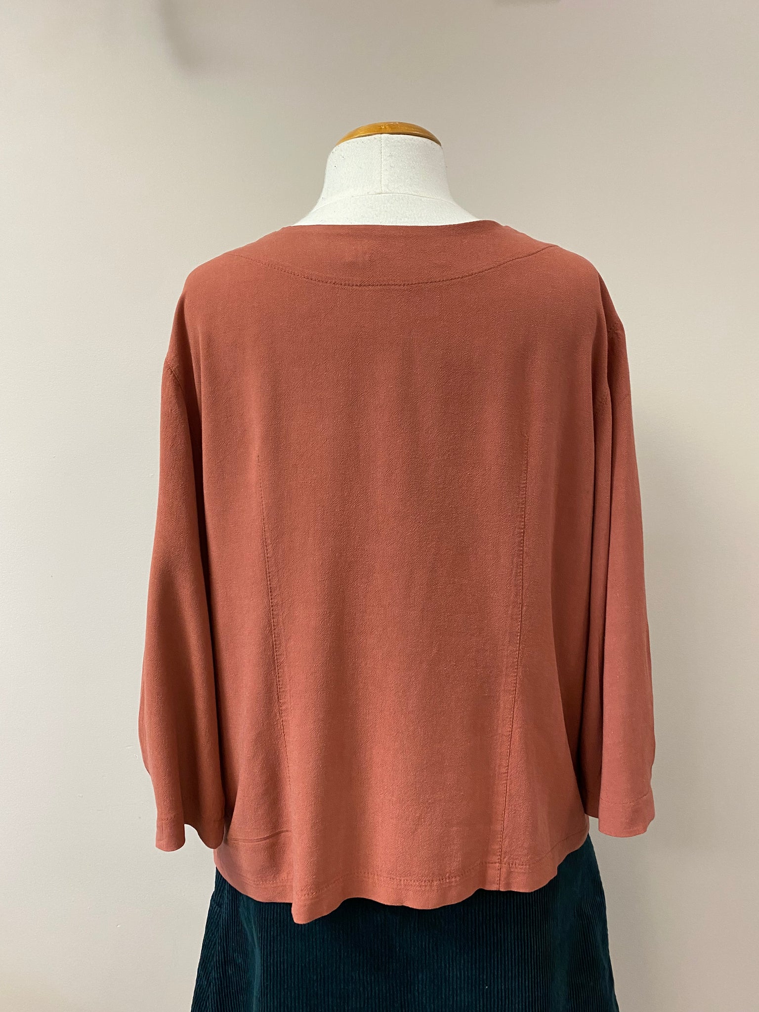 Kari {BLOUSE} viscose/linen